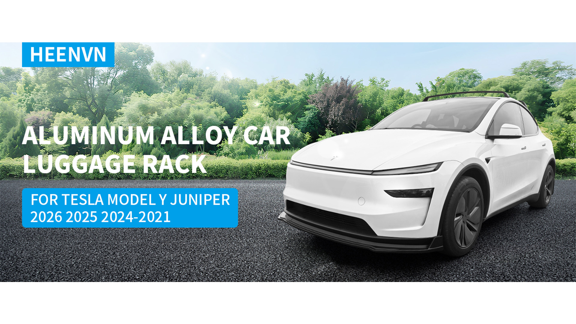 Amazon.com: Heenvn for Tesla Model Y Juniper Roof Rack Luggage